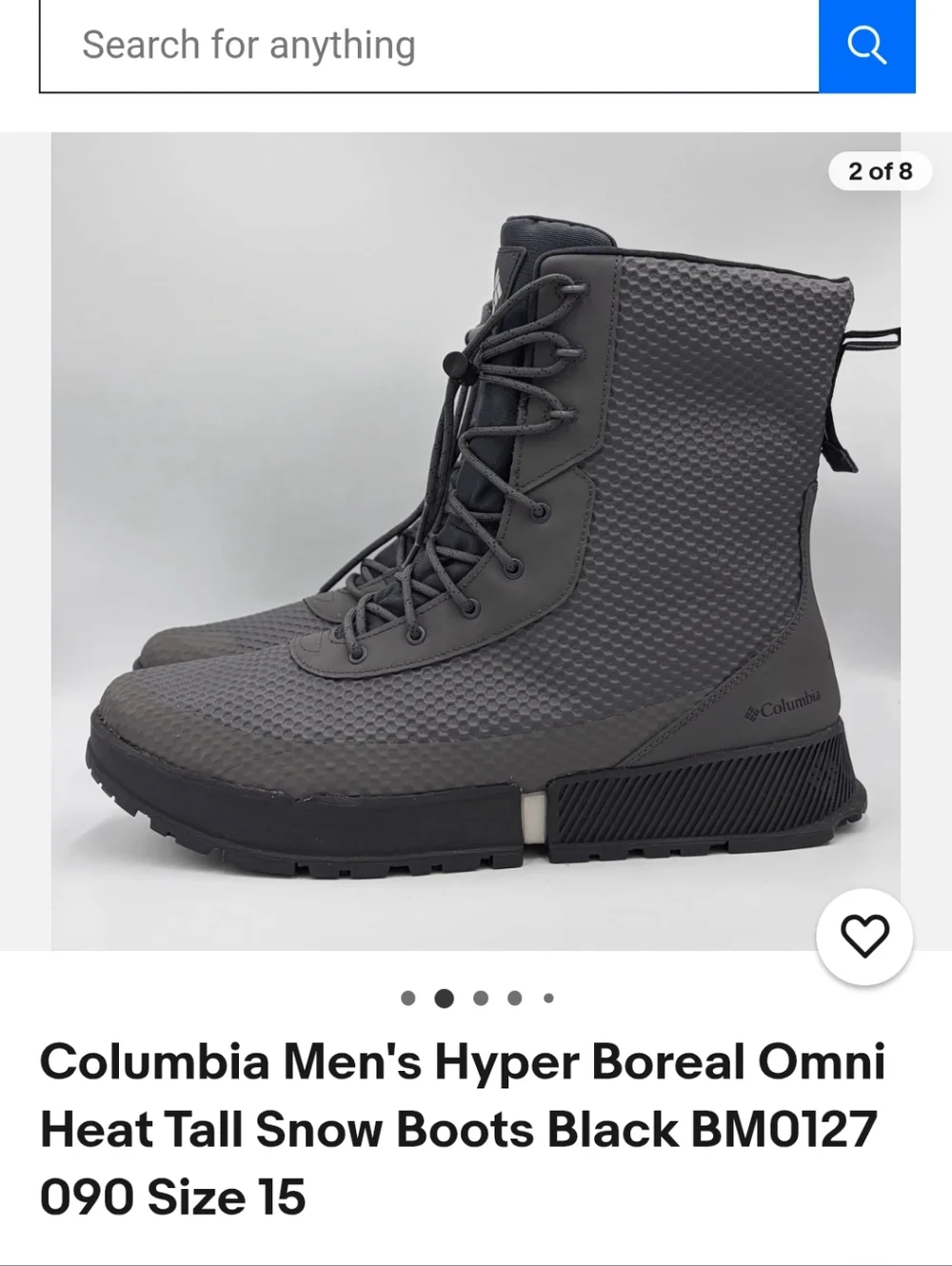 Columbia Men's Hyper- Boreal Snow Boots